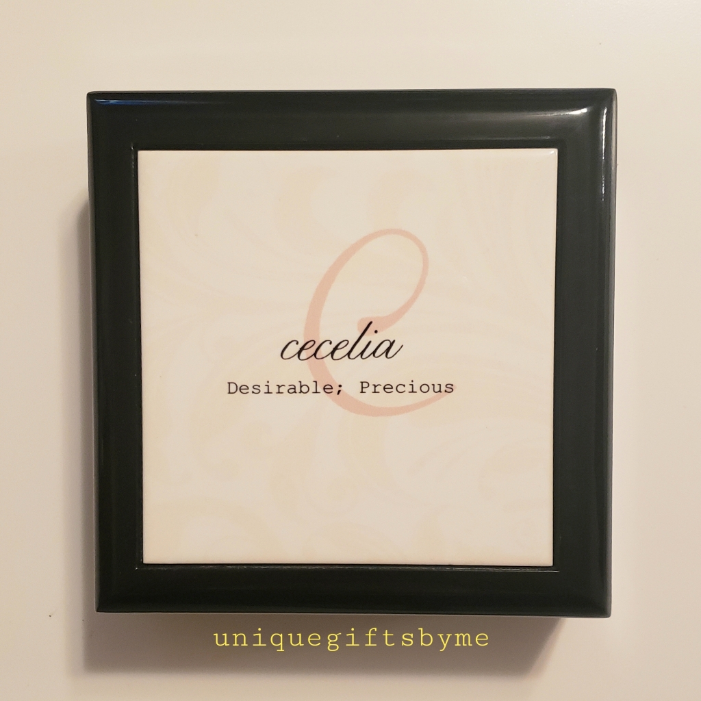 Personalized Jewelry Box